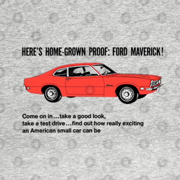 FORD MAVERICK - dealer ad by Throwback Motors